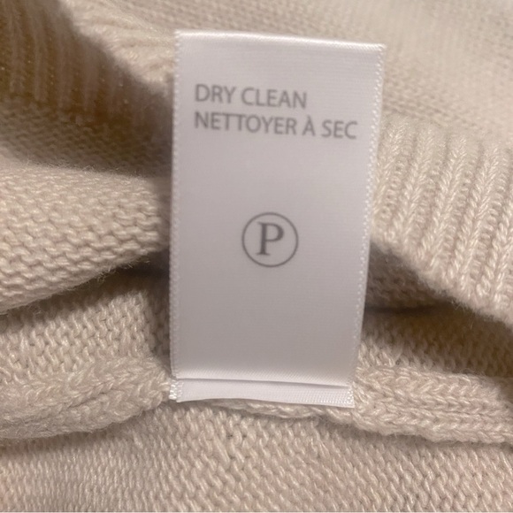 EUC/LN Brochu Walker Rhea Pullover Scarf Neck Sweater in Birch Melange Beige - S - Picture 13 of 16